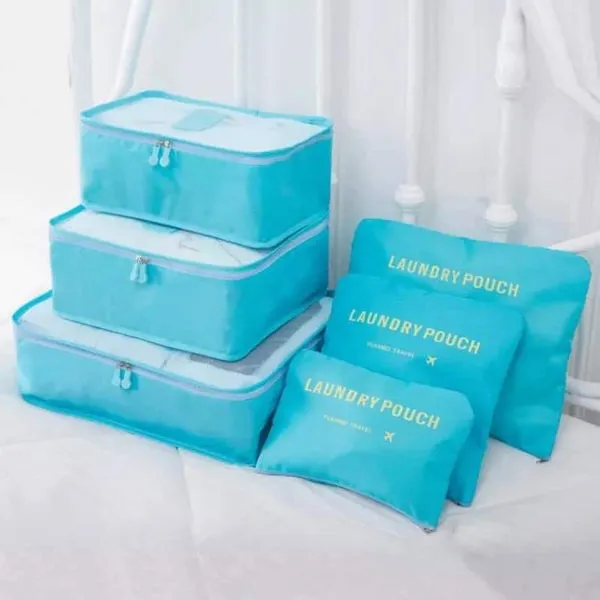 6 Pieces travel bag set