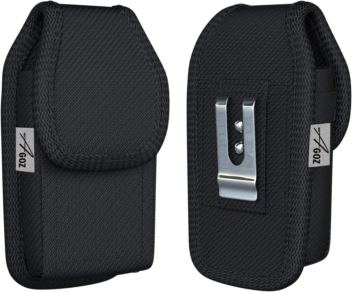 AGOZ Case for Google Pixel 9, 8, 7, 6, Pixel 6 PRO, Pixel 5A 5G, Pixel 4A 5G, Pixel 4 XL, Pixel 3A XL, Rugged Holster Pouch Cover w/Metal Clip Belt Loops (to fit W/OTTERBOX Defender, Commuter)