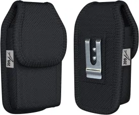AGOZ Case for Google Pixel 9, 8, 7, 6, Pixel 6 PRO, Pixel 5A 5G, Pixel 4A 5G, Pixel 4 XL, Pixel 3A XL, Rugged Holster Pouch Cover w/Metal Clip Belt Loops (to fit W/OTTERBOX Defender, Commuter)