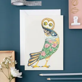 Barn Owl Card