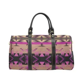 Between the Mountains Berry New Waterproof Travel Bag/Large