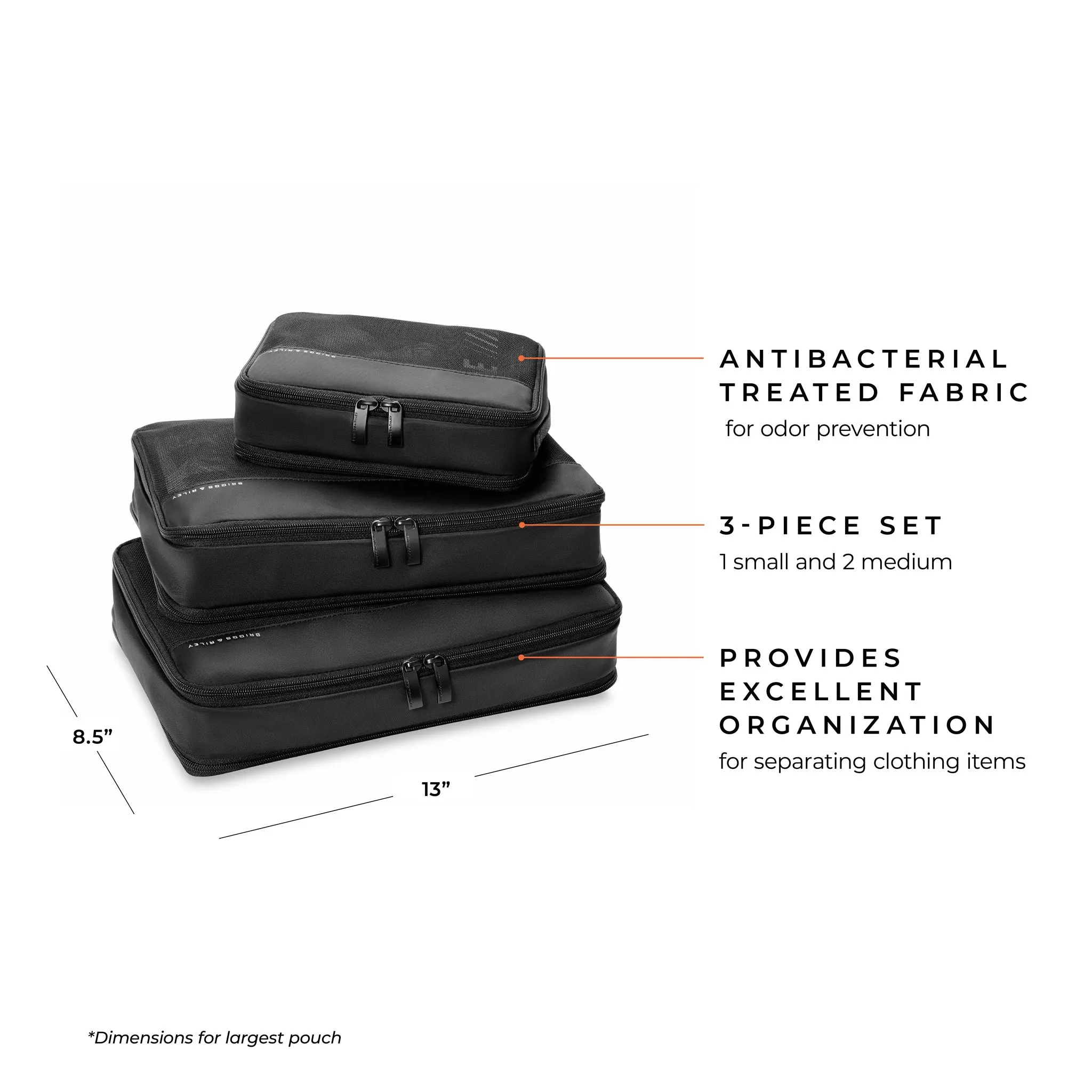 Briggs & Riley Carry-On Packing Cube Set