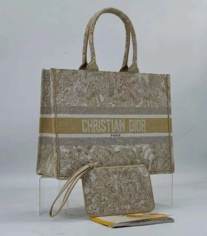 C.D Tiger Book Tote Bag For Women 41cm