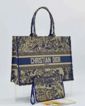 C.D Tiger Book Tote Bag For Women 41cm