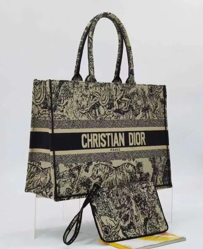 C.D Tiger Book Tote Bag For Women 41cm