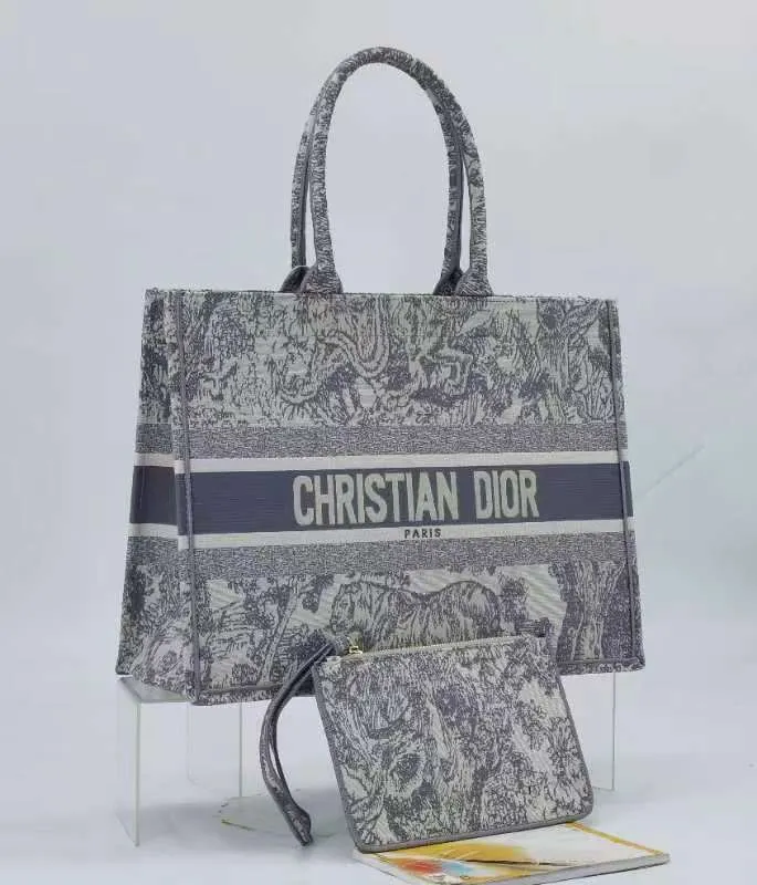 C.D Tiger Book Tote Bag For Women 41cm