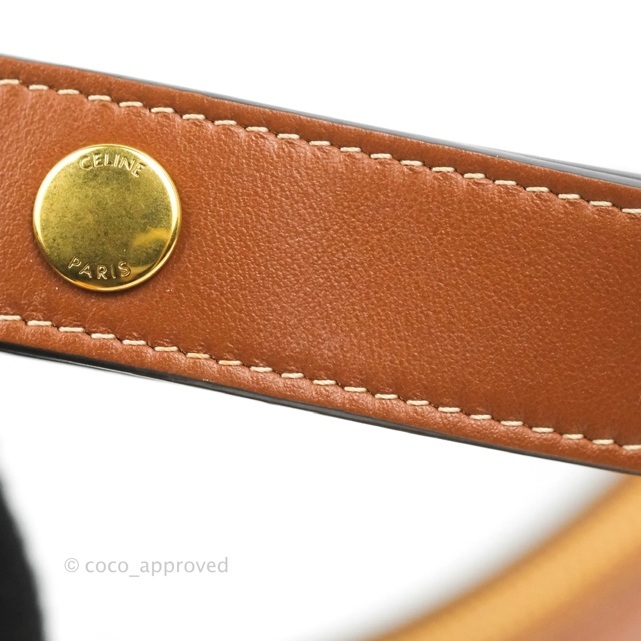 Celine Ava Bag In Smooth Calfskin Tan
