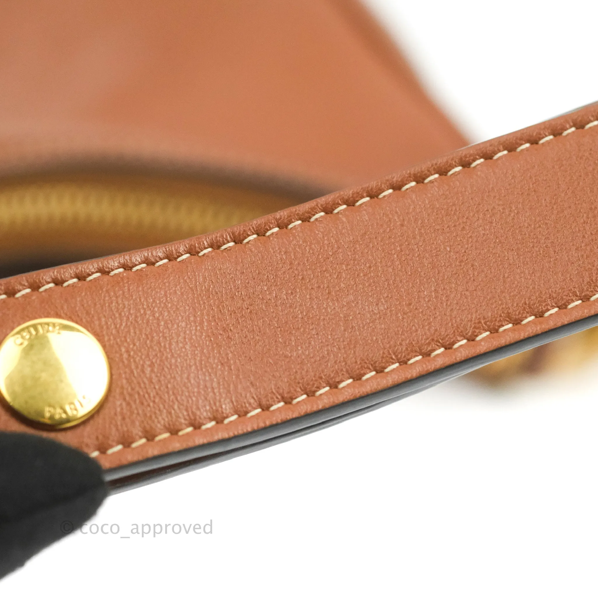 Celine Ava Bag In Smooth Calfskin Tan