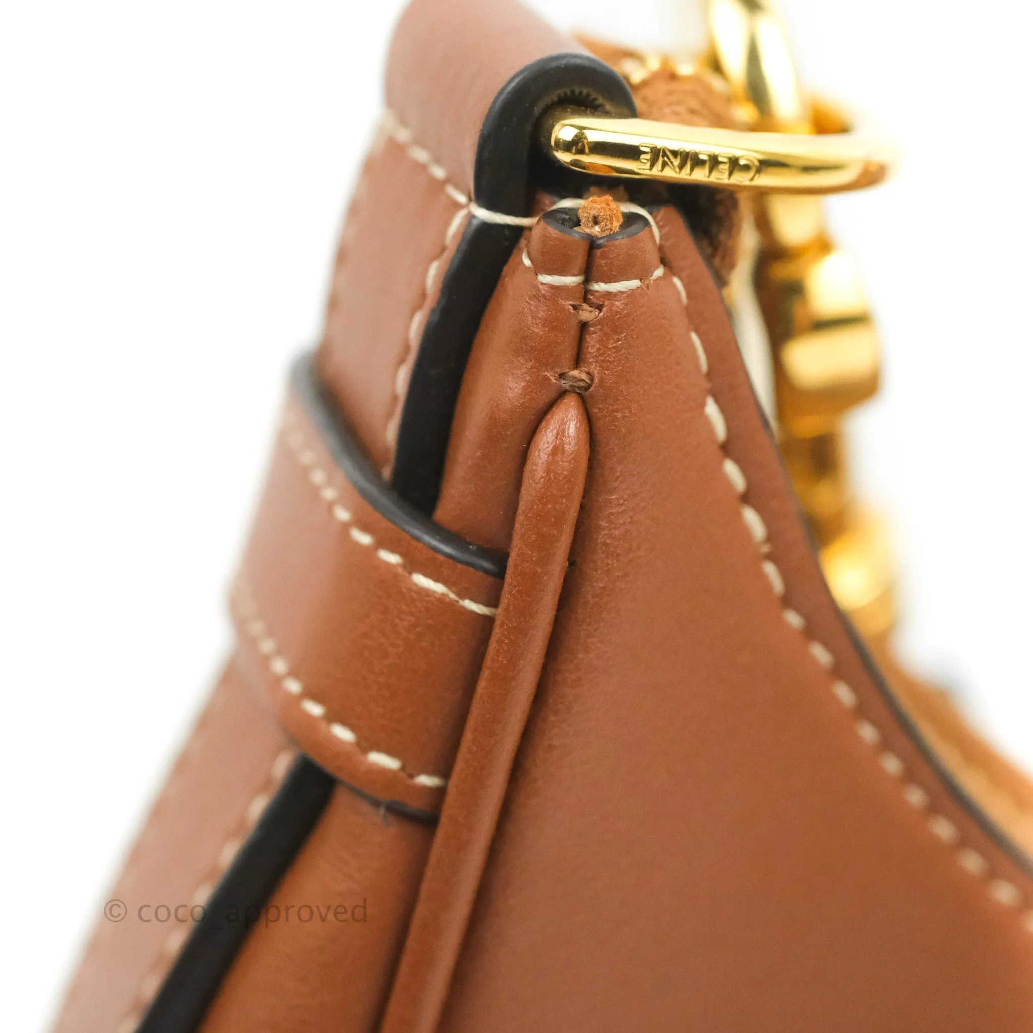 Celine Ava Bag In Smooth Calfskin Tan