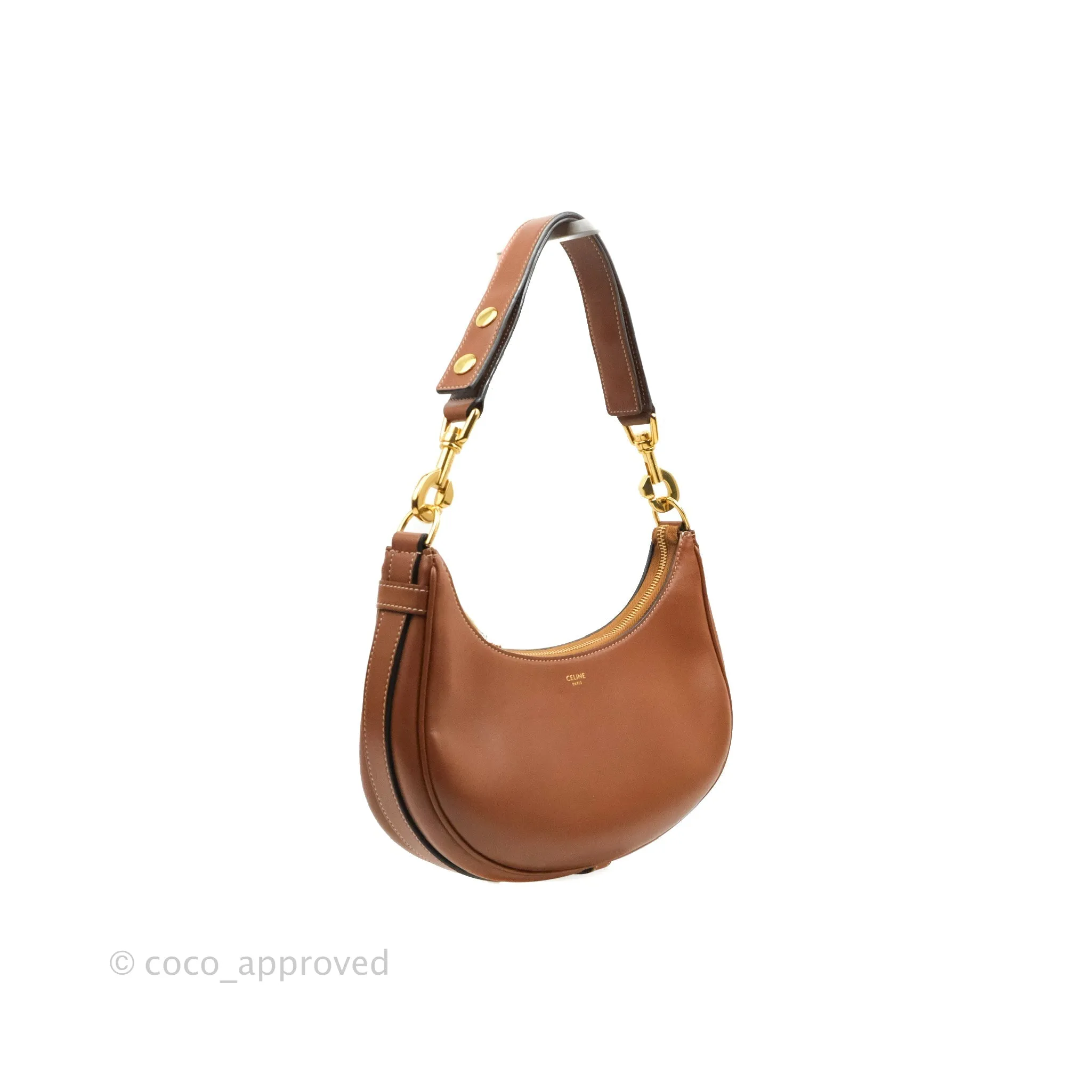 Celine Ava Bag In Smooth Calfskin Tan