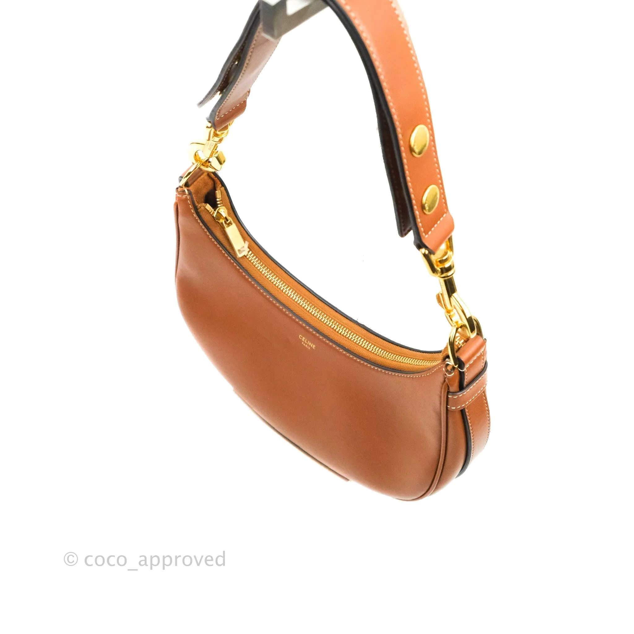 Celine Ava Bag In Smooth Calfskin Tan