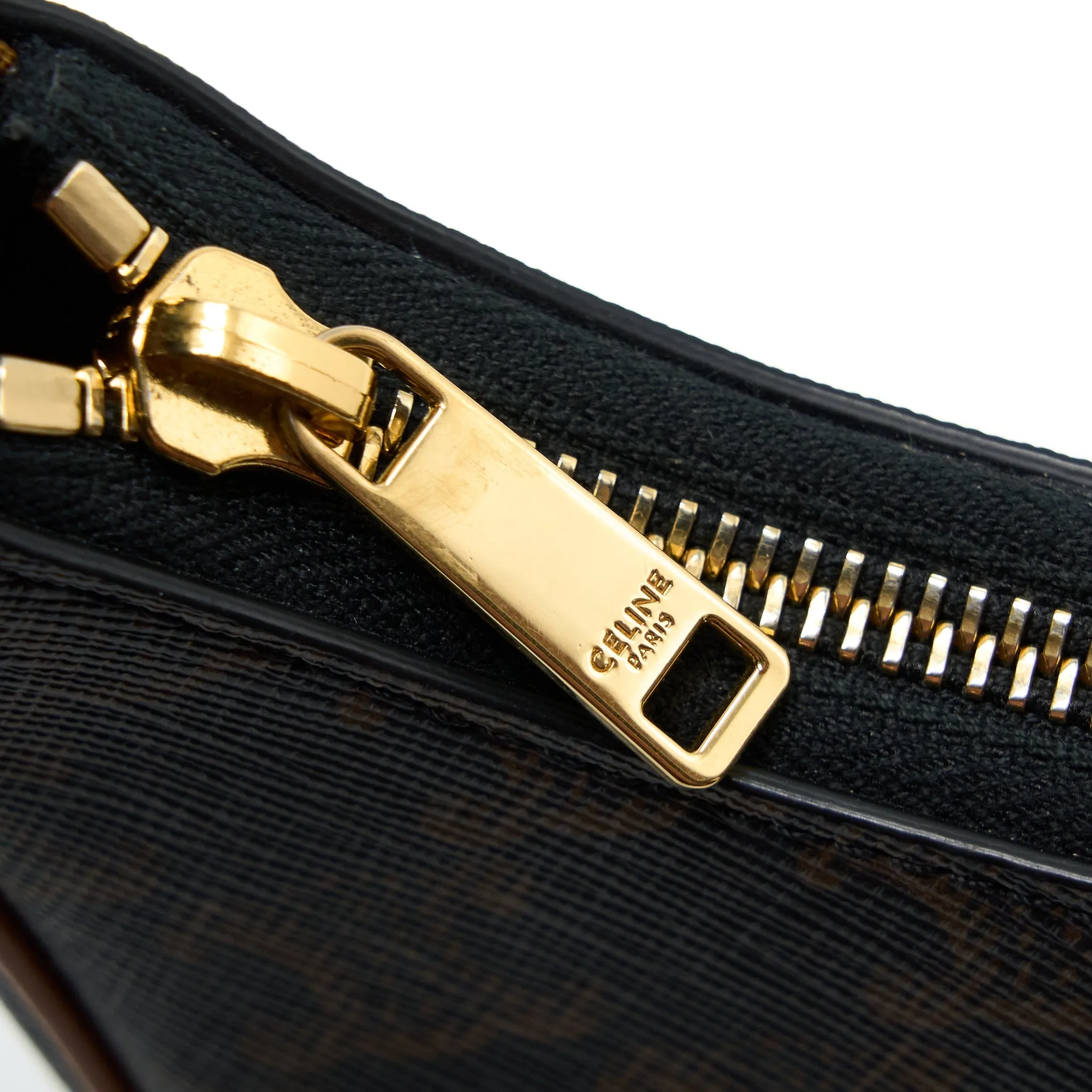 Celine Ava Bag Triophe Canvas/Calfskin Tan