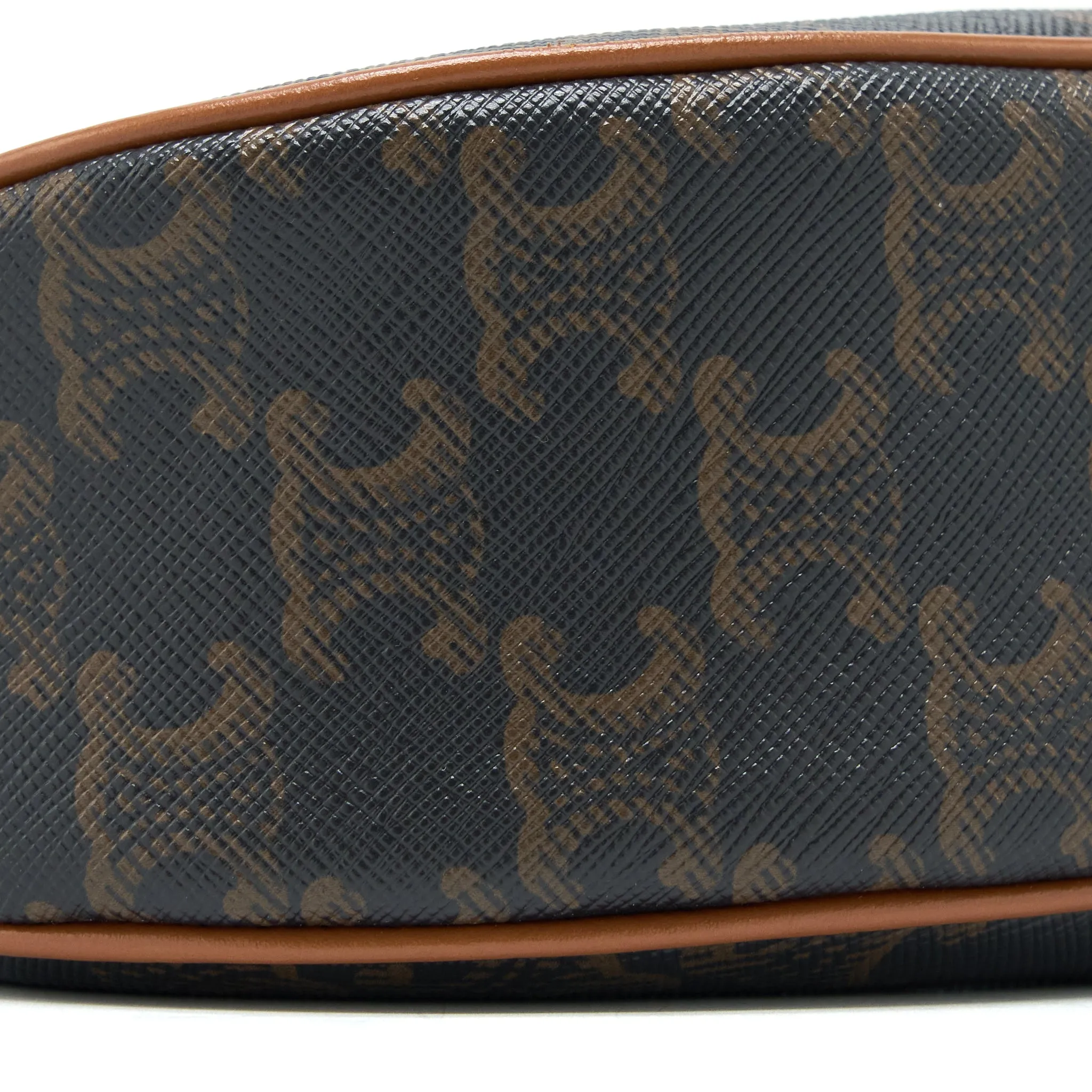 Celine Ava Bag Triophe Canvas/Calfskin Tan