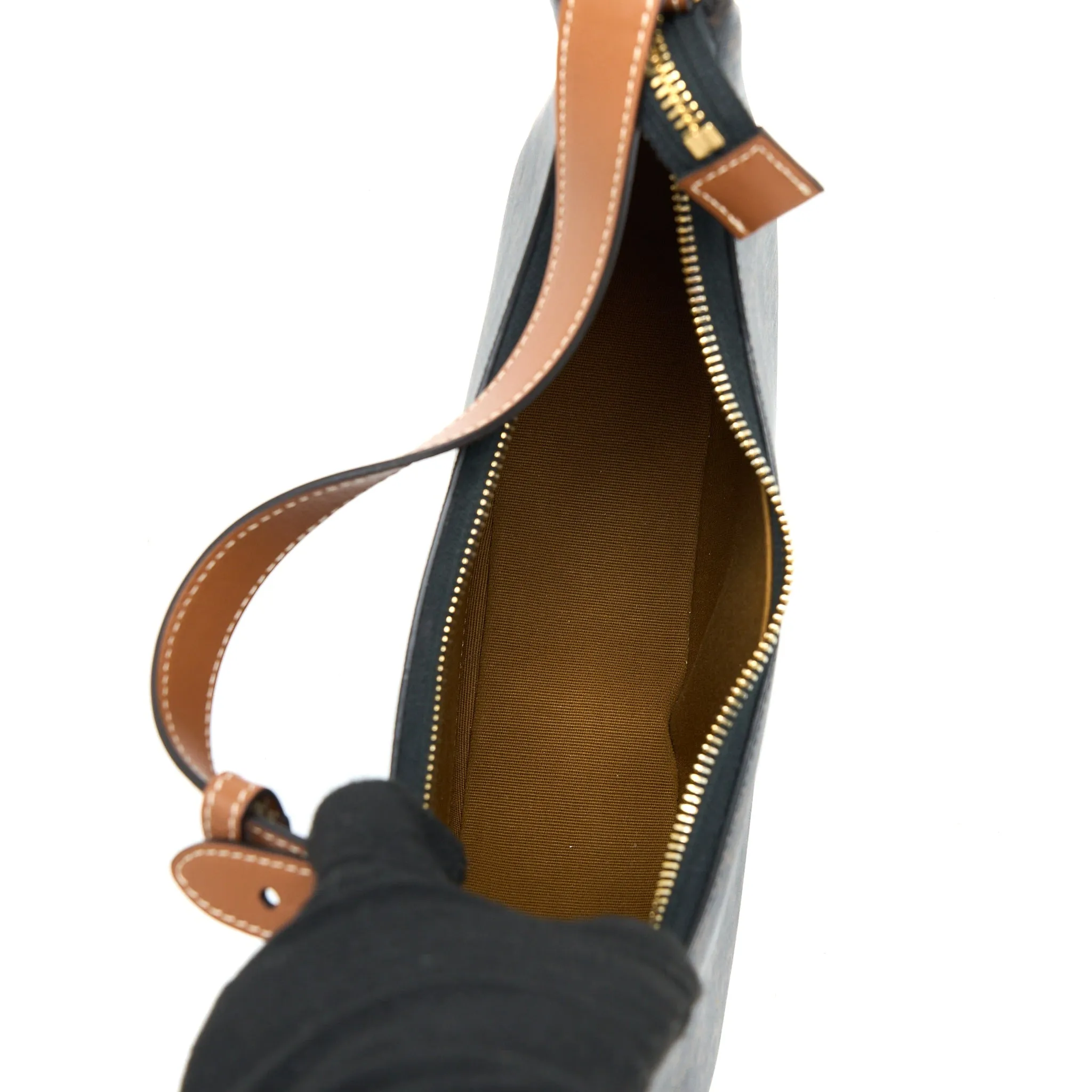 Celine Ava Bag Triophe Canvas/Calfskin Tan