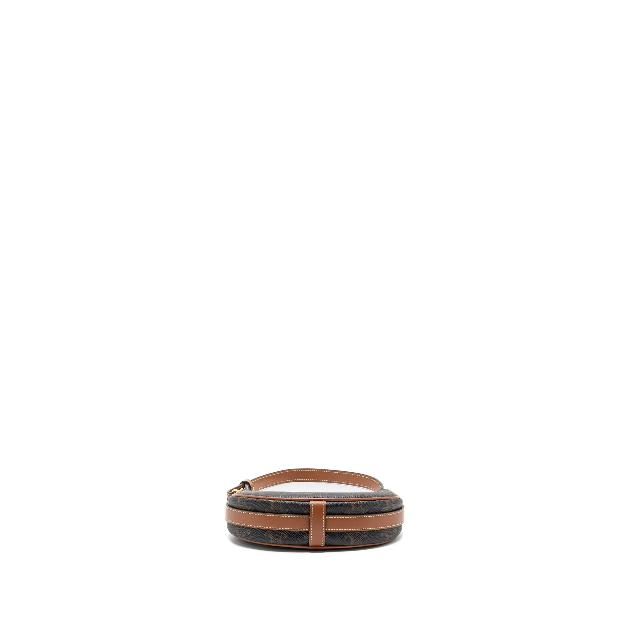 Celine Mini Ava Triomphe Canvas/Calfskin Tan
