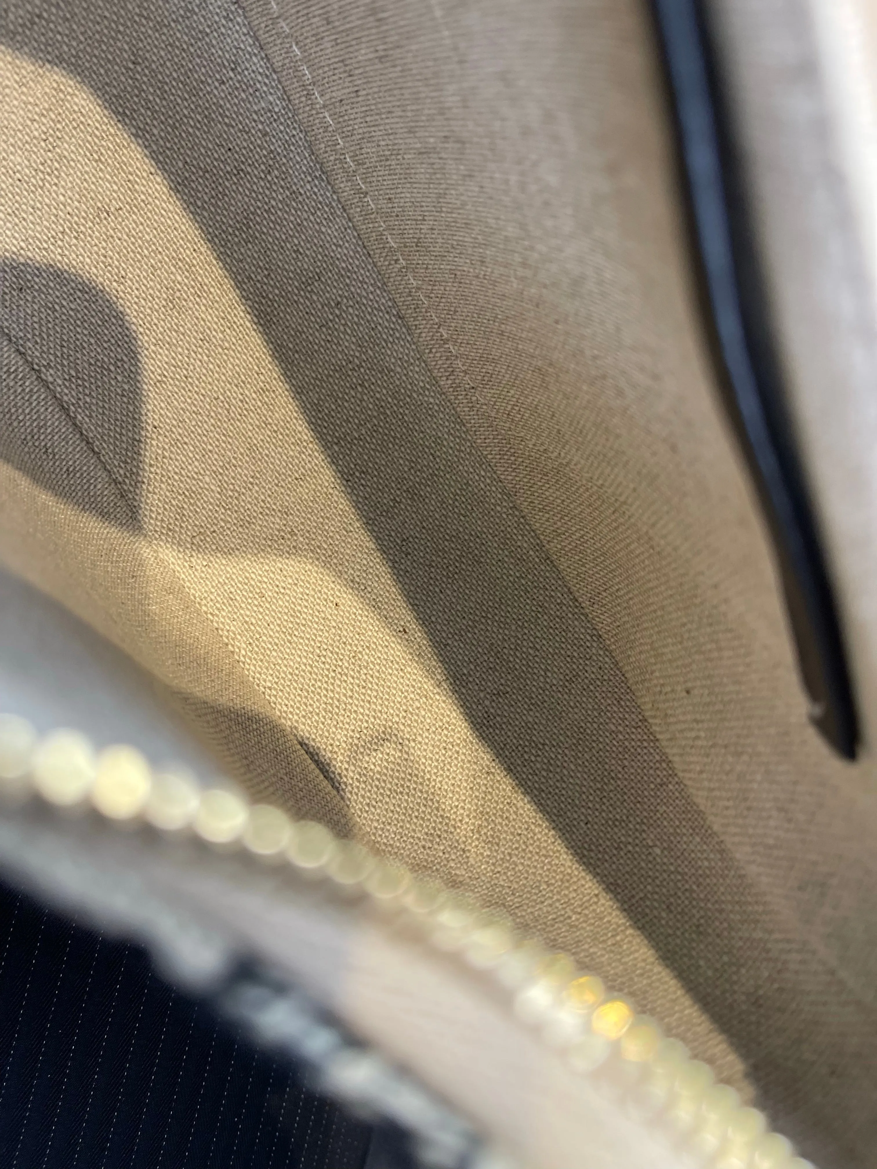 Celine Monogram Canvas Ava with Triomphe Embroidery Shoulder Bag