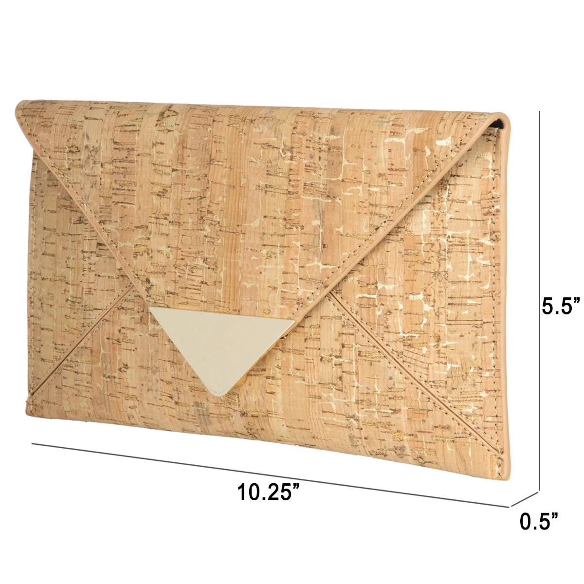Cork Envelope Flat Clutch