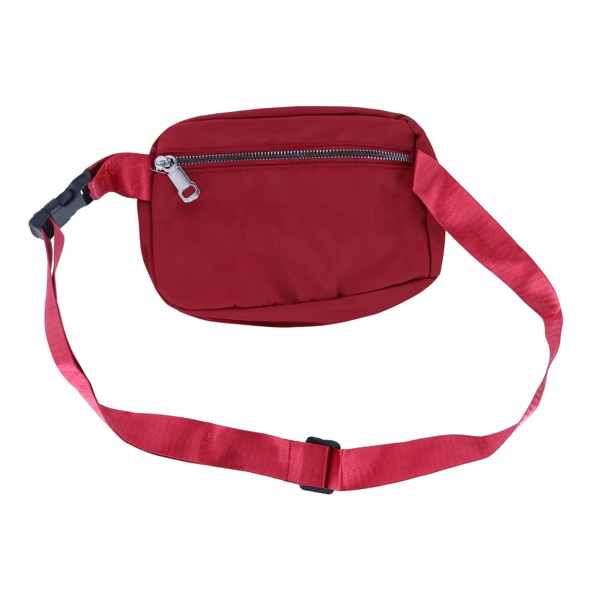 CTM® Nylon Rectangle Belt Bag