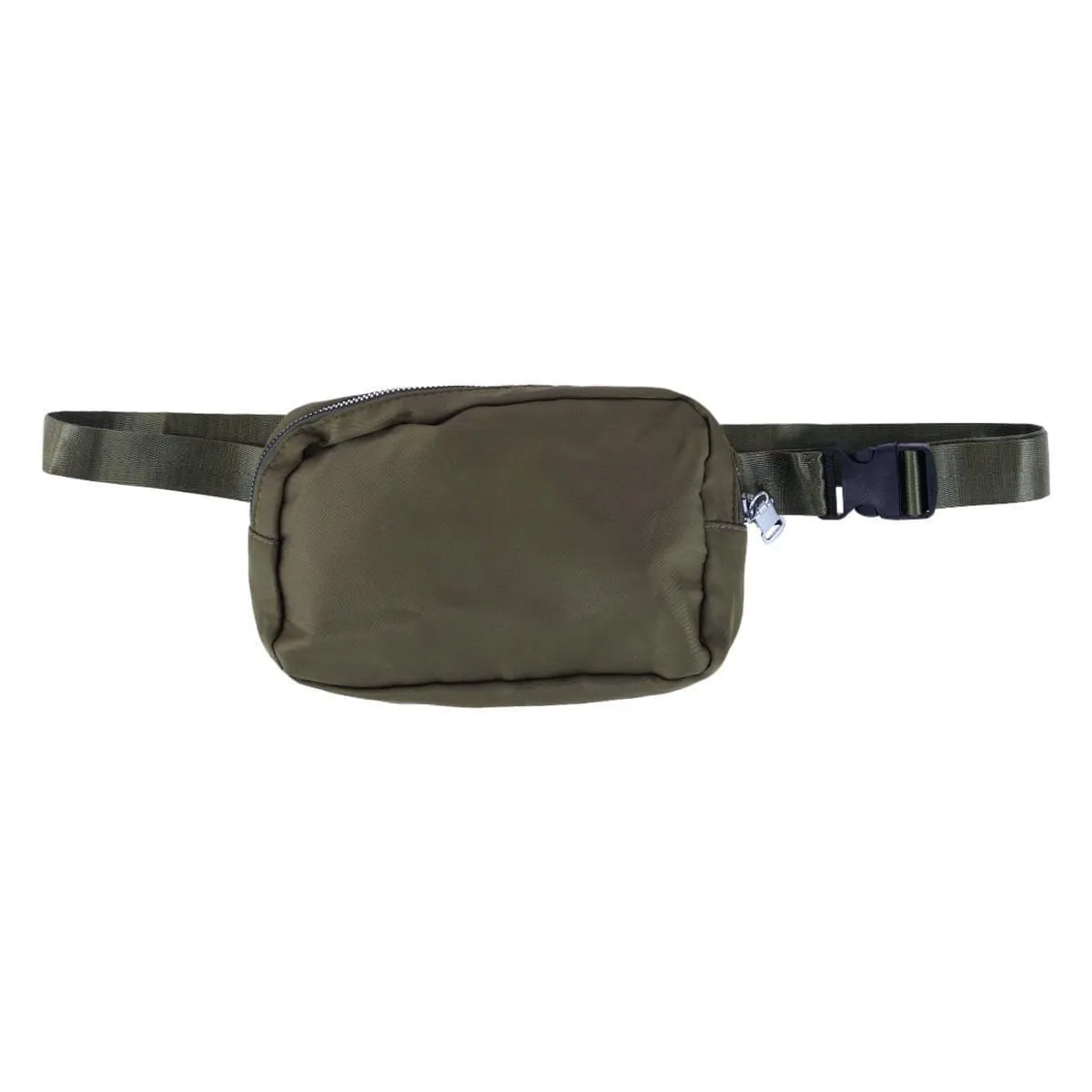 CTM® Nylon Rectangle Belt Bag