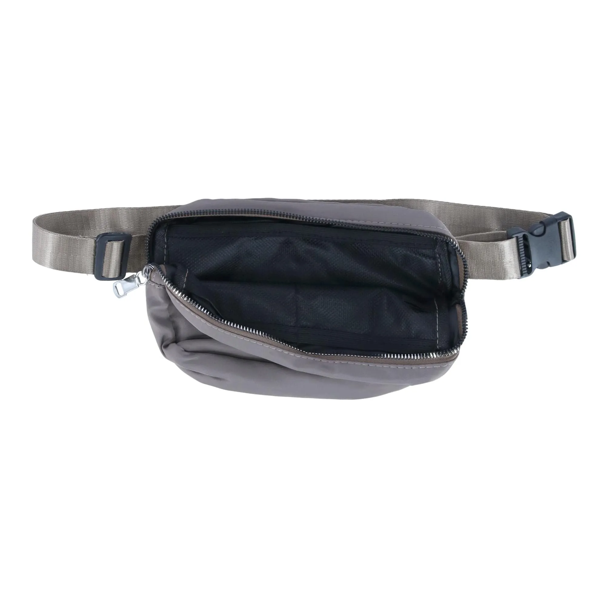 CTM® Nylon Rectangle Belt Bag