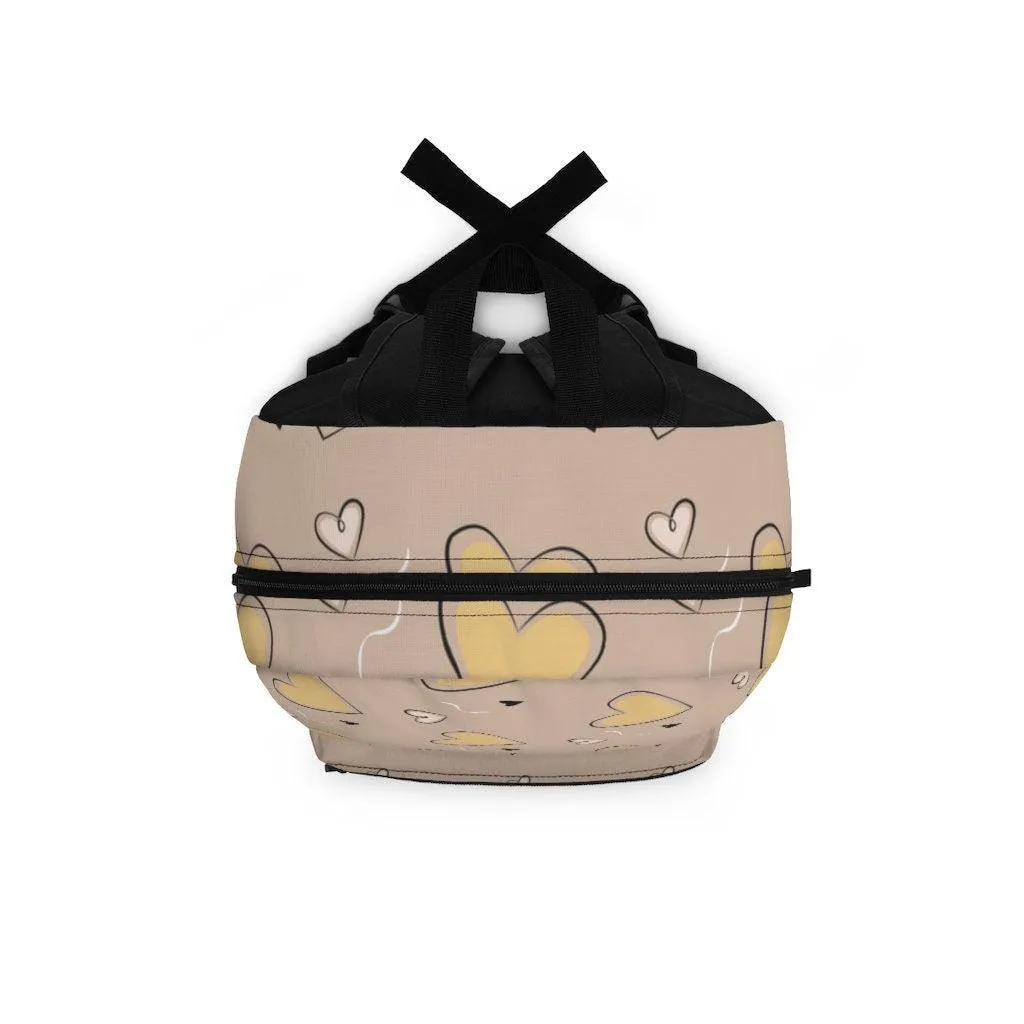 Cute Hearts Backpack, College Backpack, Teens Backpack everyday use, Travel Backpack, Weekend bag, Laptop Backpack