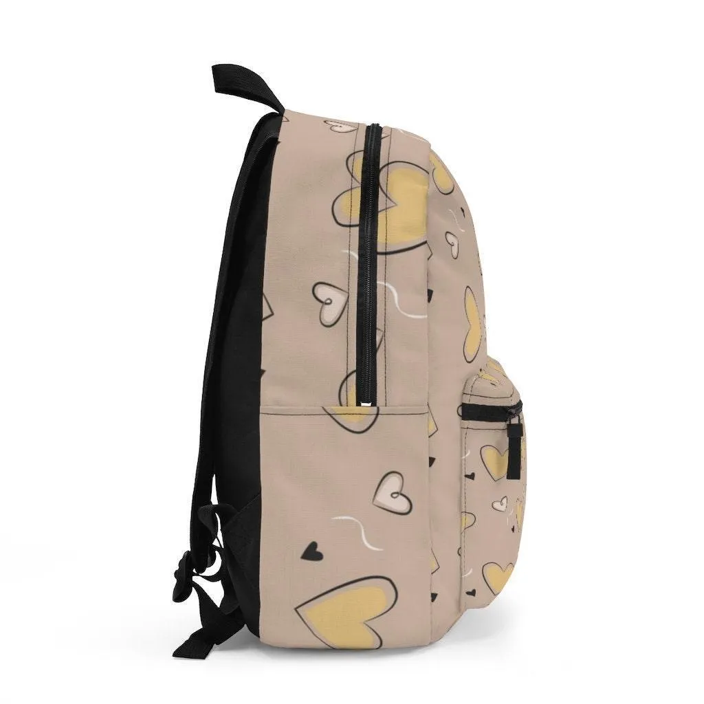Cute Hearts Backpack, College Backpack, Teens Backpack everyday use, Travel Backpack, Weekend bag, Laptop Backpack