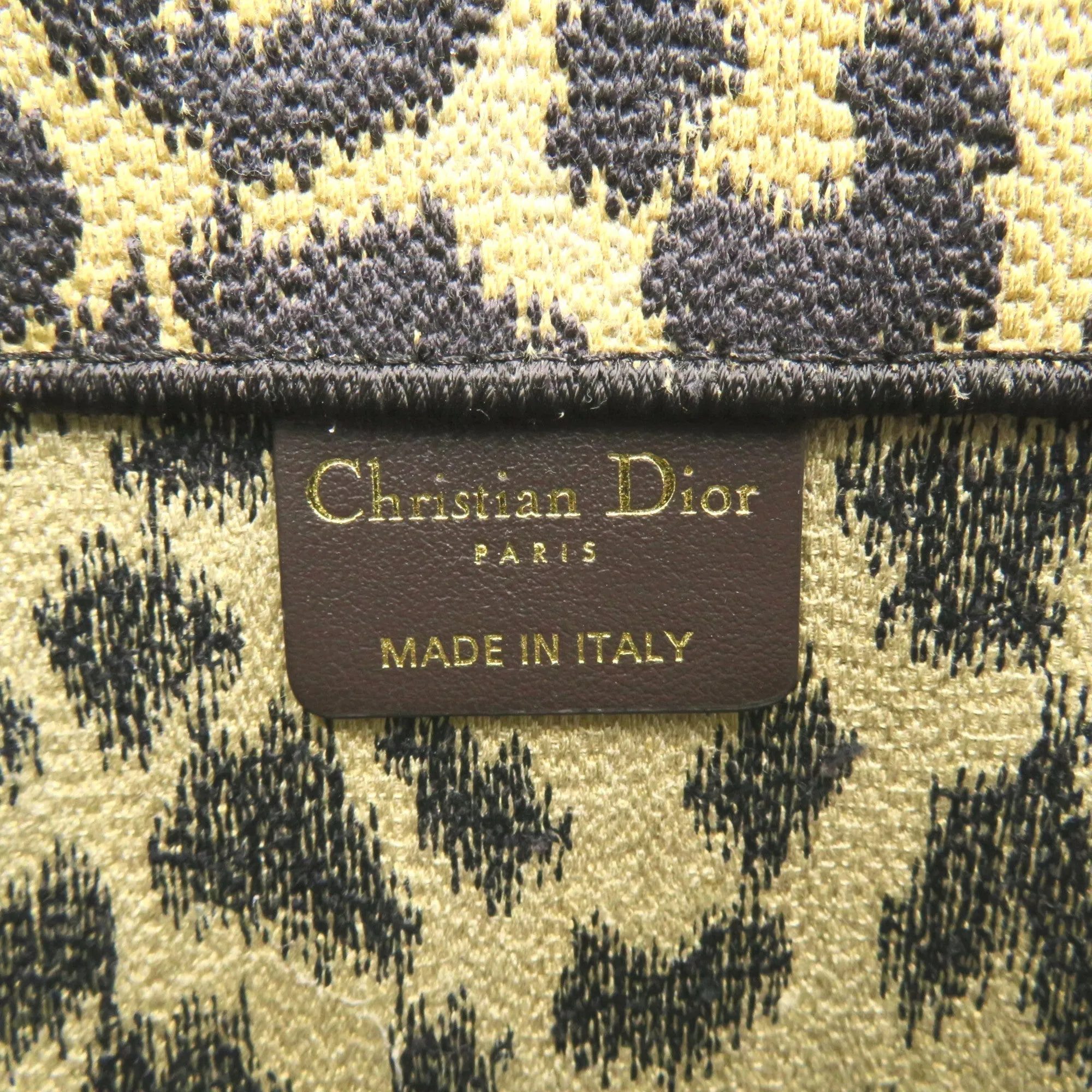 Dior Book tote Beige Mulch color Leopard canvas embroidered canvas M1286ZRHMM918