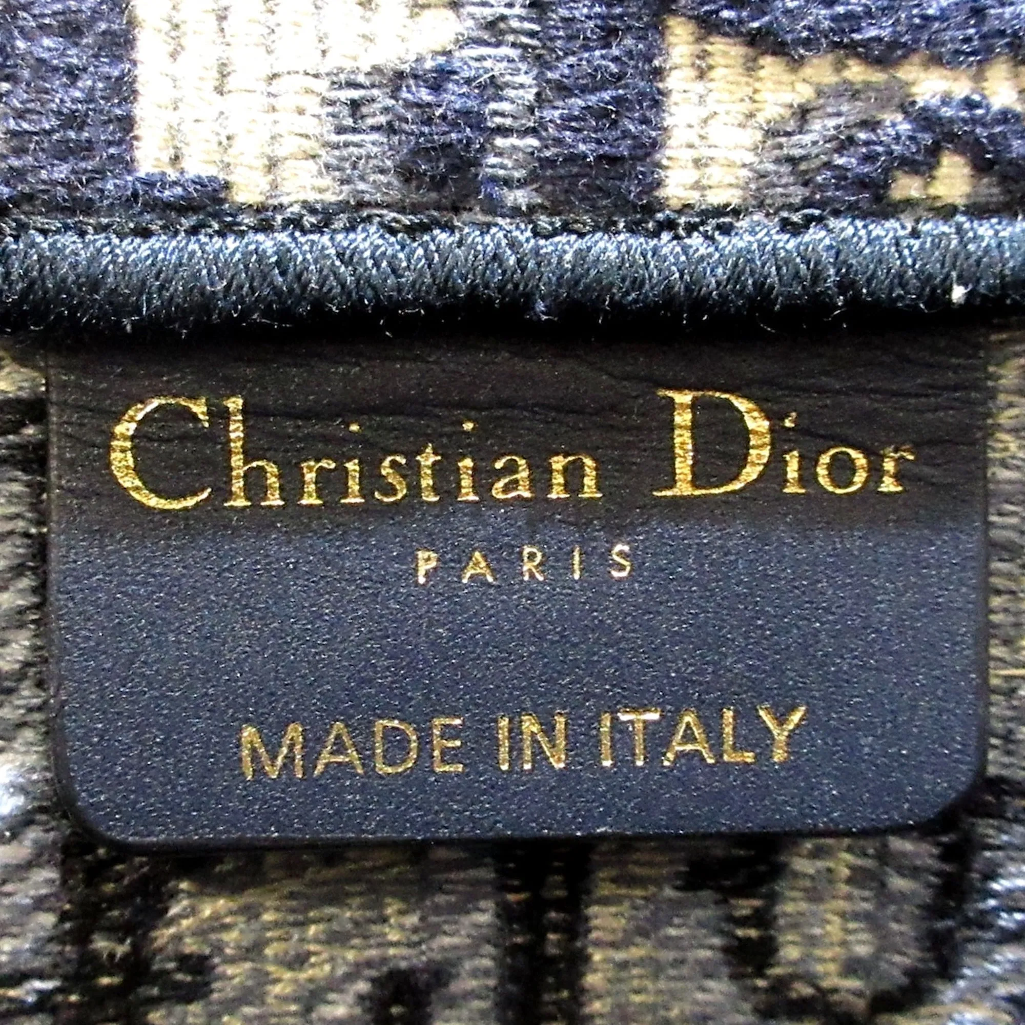 DIOR Large Oblique Book Tote Tote Bag