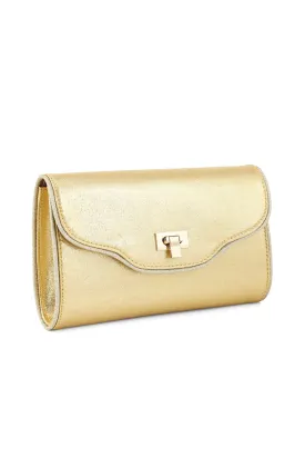 Envelope Clutch B21546-Mustard