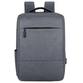 FastLink Anti-Theft Backpack Bags With Usb Charging Port -Grey