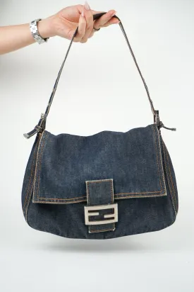 Fendi Denim Mama Baguette