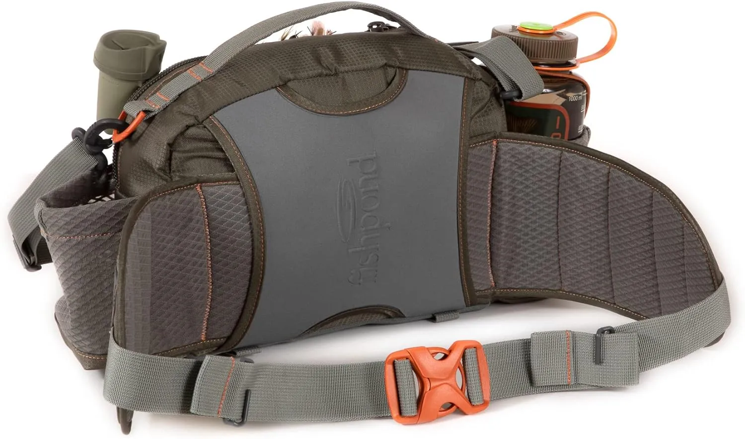 fishpond Elkhorn Lumbar Fishing Pack | Fly Fishing Waist Pack  Pebble