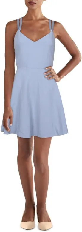 French Connection Women's Whisper Light Sleeveless Strappy Stretch Mini Dress