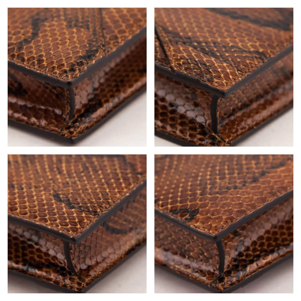 Gucci Brown Python Sylvie 1969 Shoulder Bag