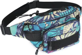 Huntvp Military Fanny Pack Tactical Waist Bag Pack Water-resistant Hip Belt Bag Pouch for Hiking Climbing Bumbag
