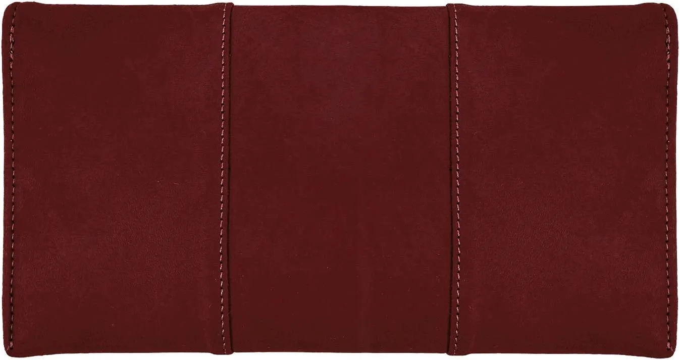 JNB Faux Microsuede Envelope Clutch