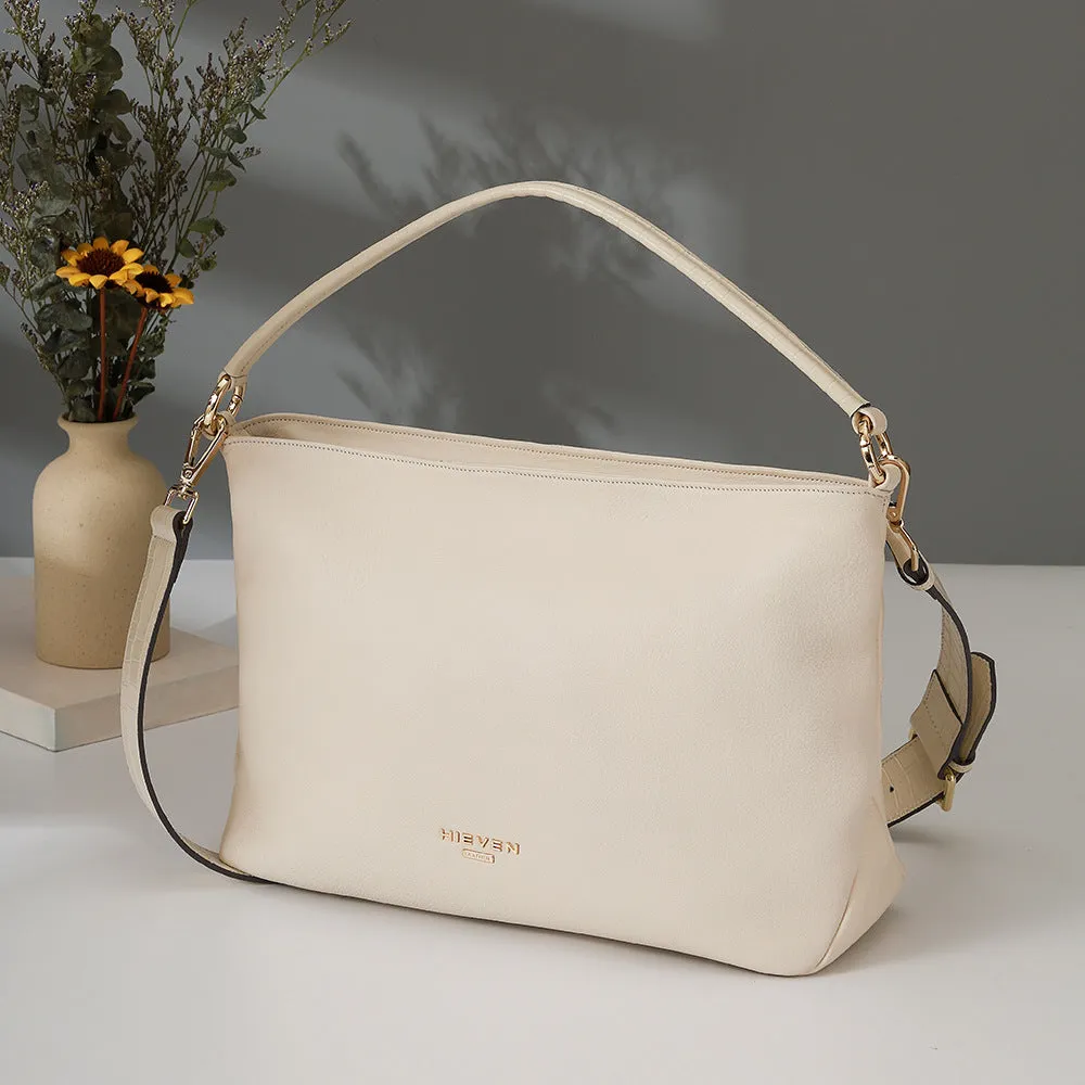 Korean style textured cowhide one shoulder Messenger casual handbag