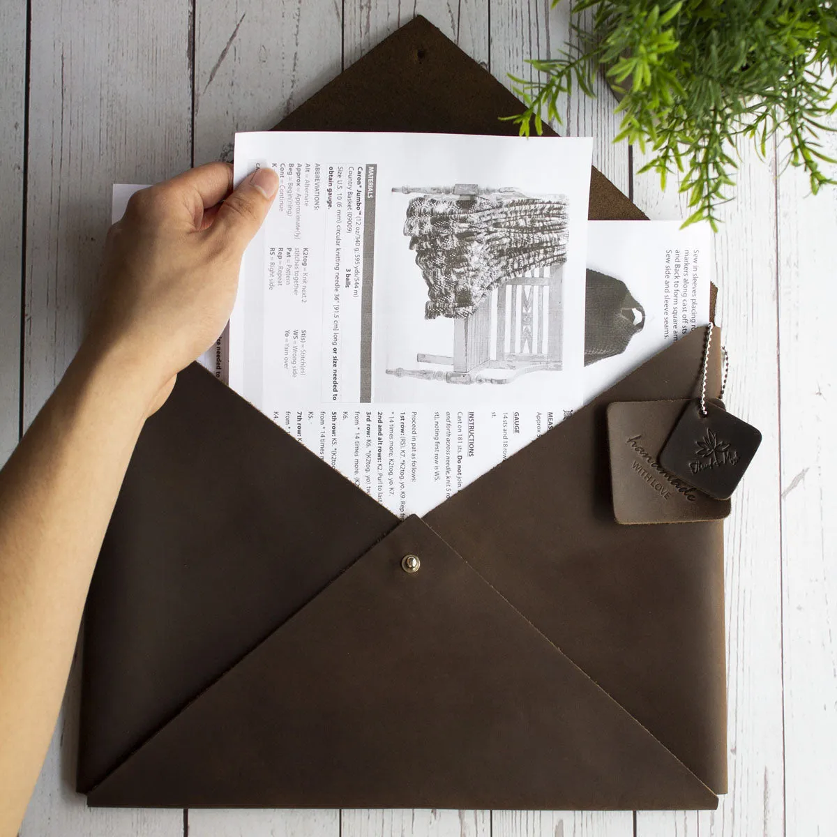 Leather Envelope
