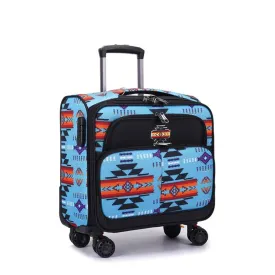 Nu Trendz Turquoise Weekender Laptop Luggage Bag