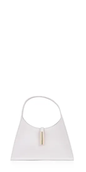 Pointy Mini Bag Cream Leather
