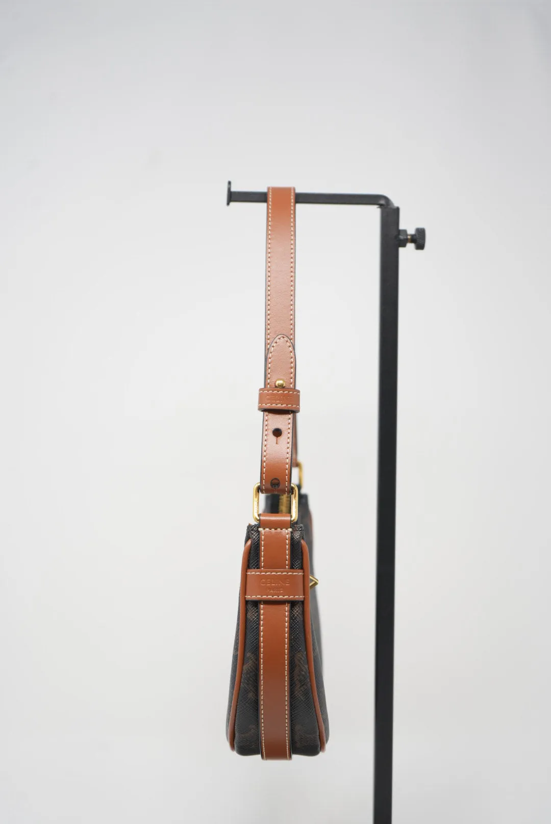 Pre-owned Celine Canvas Mini Ava Shoulder Bag
