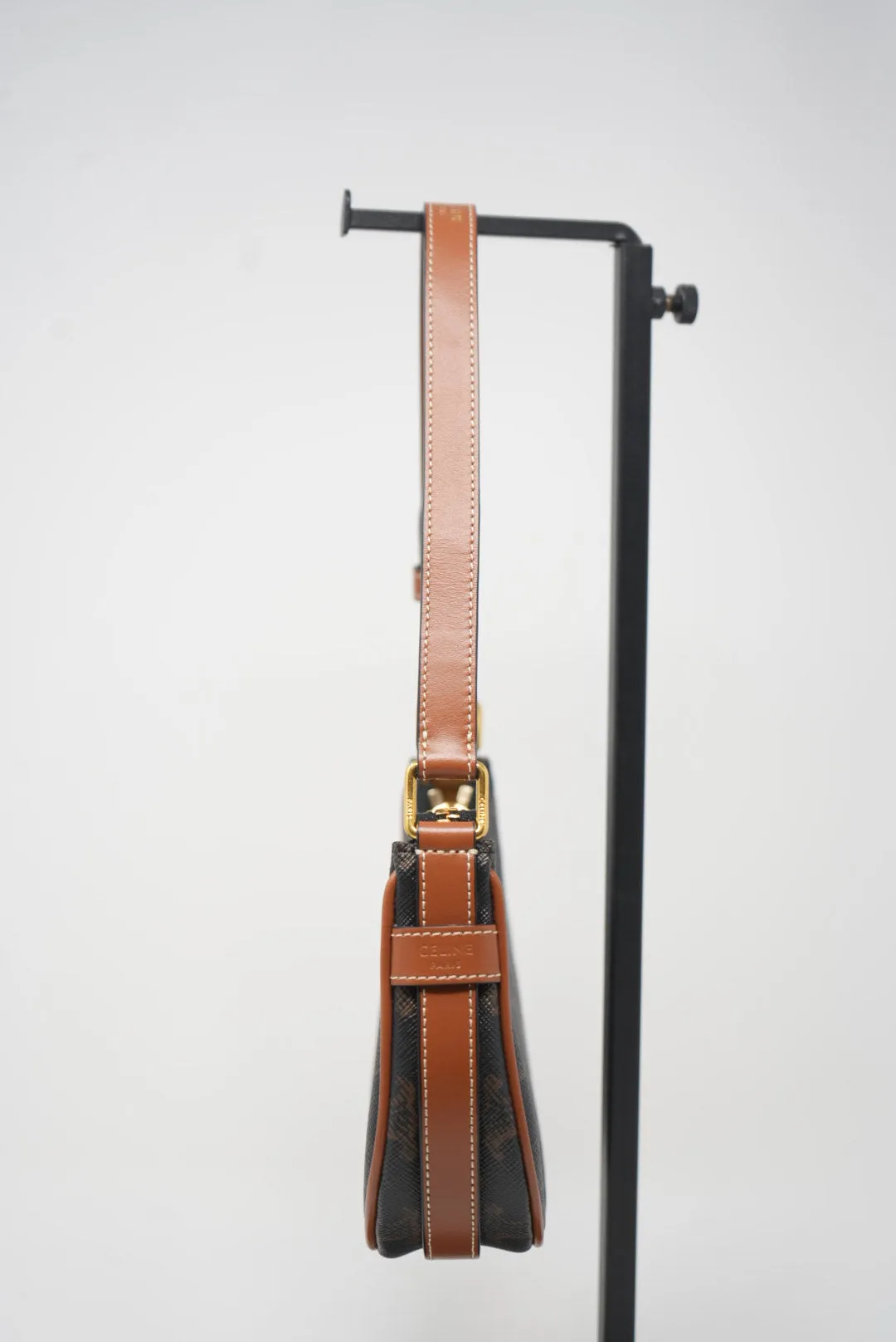 Pre-owned Celine Canvas Mini Ava Shoulder Bag
