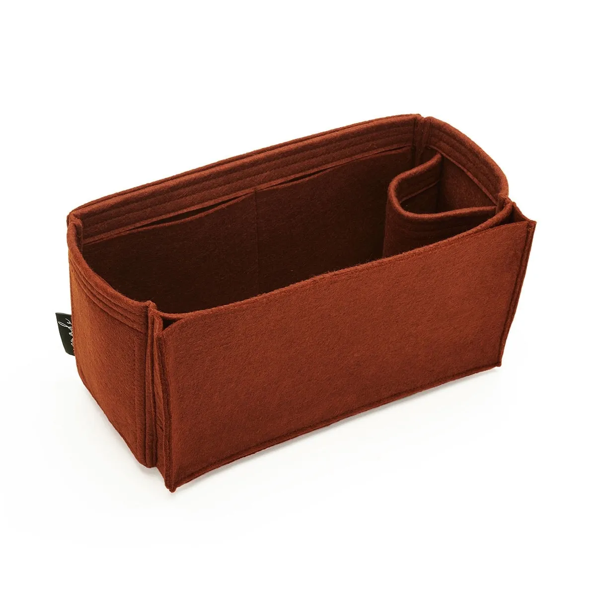 Purse Organizer Insert for Celine Luggage, Bag Organizer with Laptop Compartment and Pen Holder