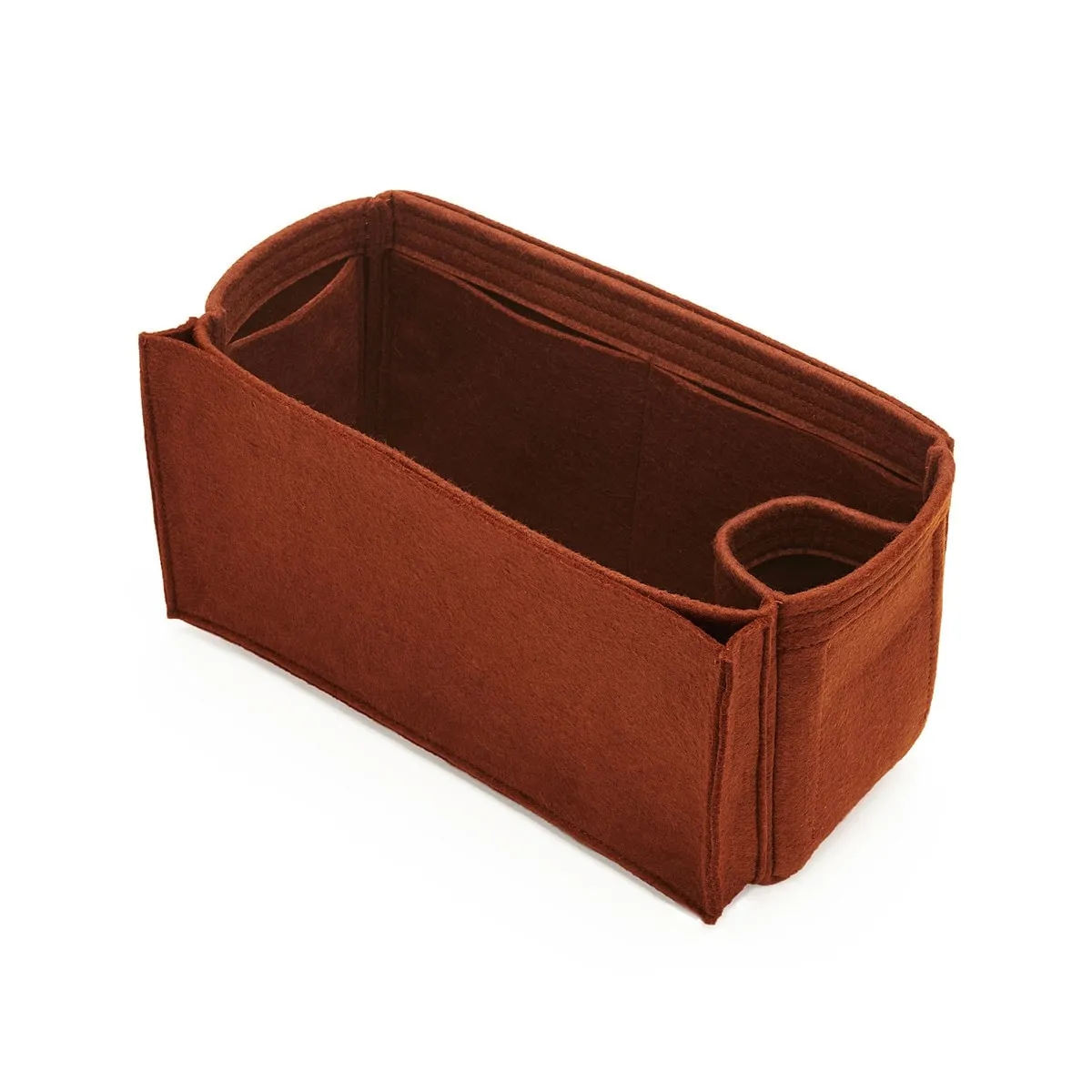 Purse Organizer Insert for Celine Luggage, Bag Organizer with Laptop Compartment and Pen Holder