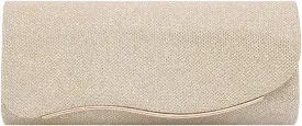Queena Womens Shiny Glitter Evening Clutch Envelope Handbag Chain Purse for Wedding Party Prom Gift for Mom Wife Girlfriend