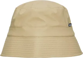 RAINS Bucket Hat - Lightweight PU Fabric, Soft Lining, Modern Design with Vertical Rim & Stitch Details for Comfort
