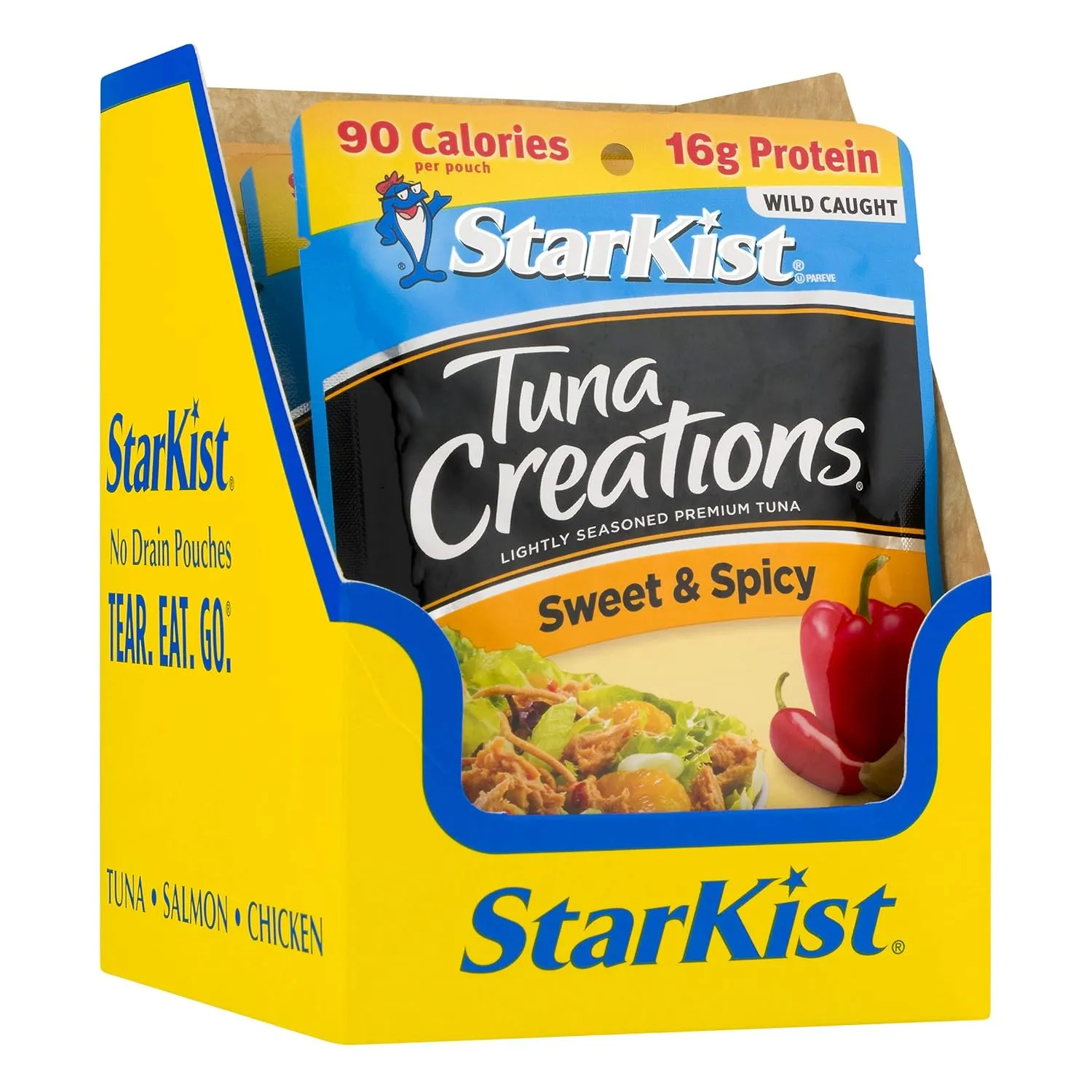 StarKist Tuna Creations, Sweet & Spicy, 2.6 Oz, Packaging May Vary, Pack of 12