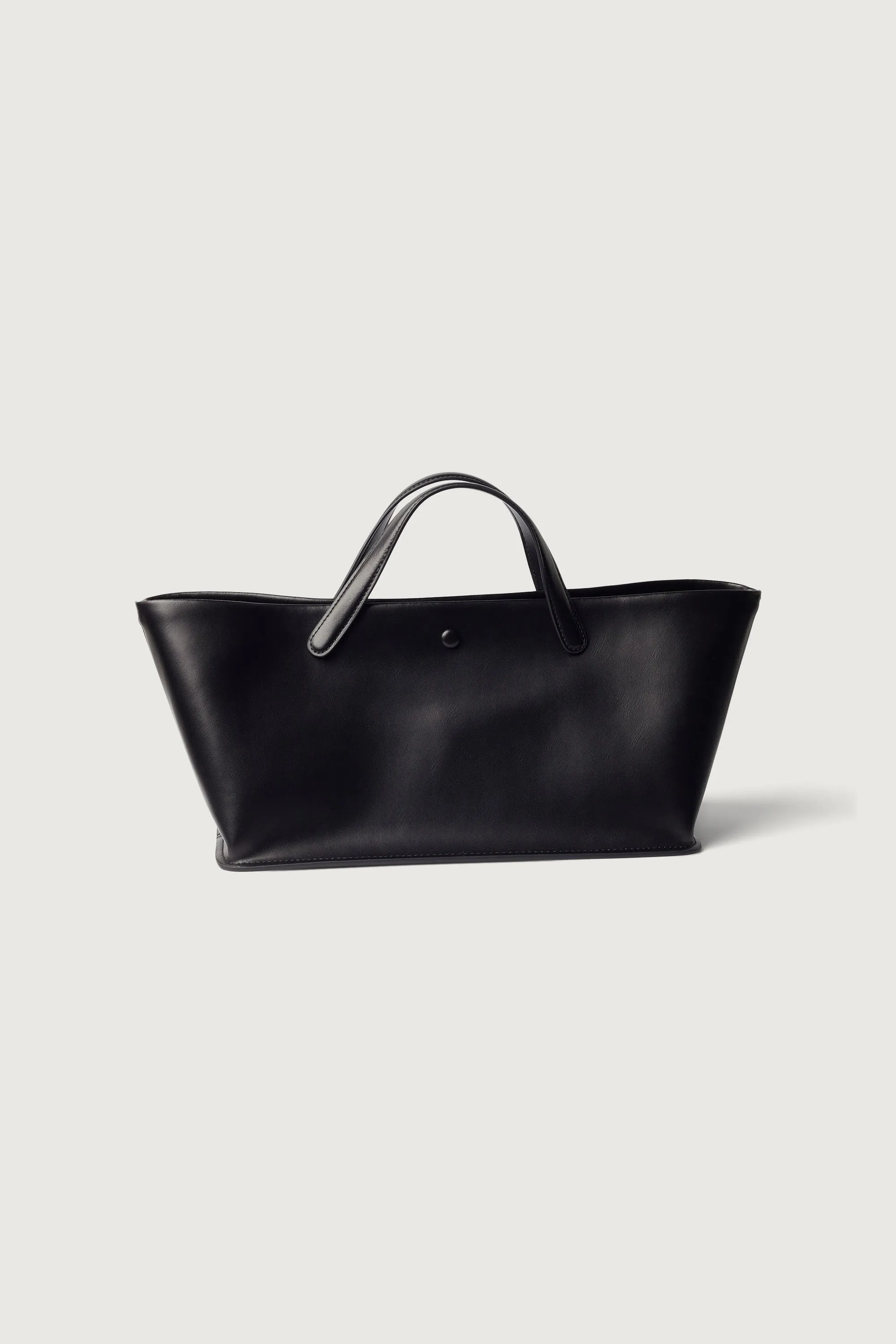 STRUCTURED LEATHER HANDBAG