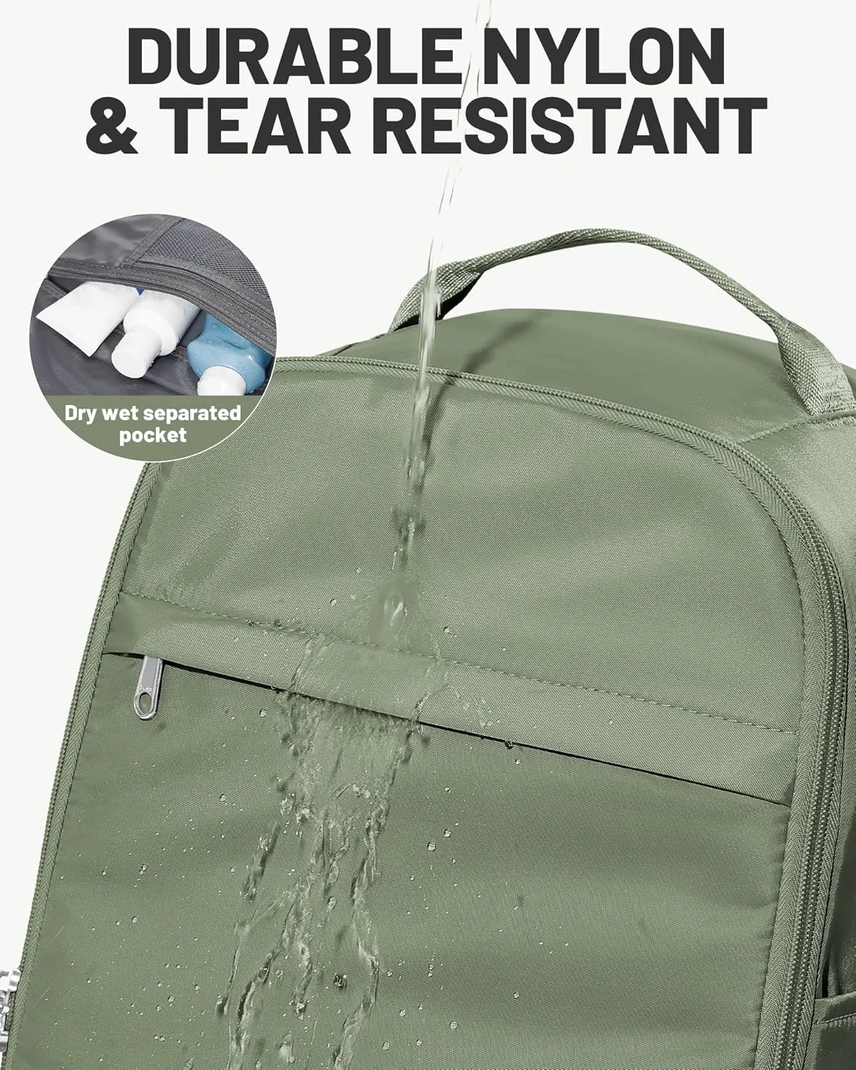 Vacuum Backpack Travel,Vacpack With Pump,Vacuum Compression Backpack,Airback Personal Item Carry on Backpacks Flight Approved,Hiking Business,20L,Grey Green