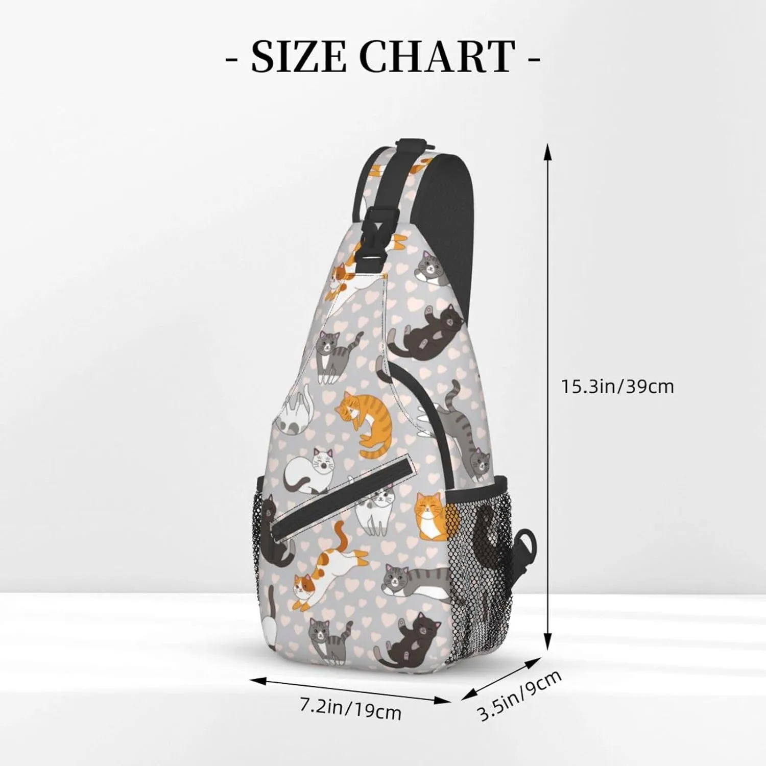 VOOHDDY Sling Bag For Women Men Travel Hiking Backpack Crossbody Shoulder Chest Bags Casual Daypack Sport